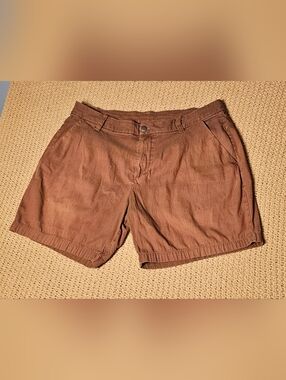 Lululemon Commission Short 7" Dye Shorts Mens Size 34 Dark Terracotta
